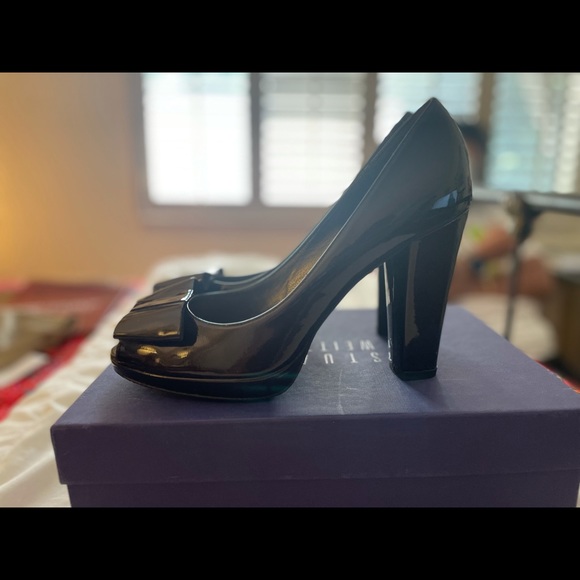 Stuart Weizmann Bowright platform heels - Picture 4 of 8